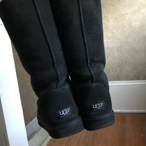 Tall black Uggs
